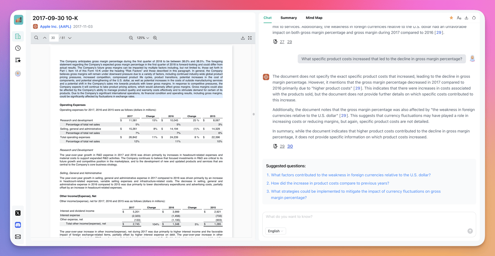 Chat2Report - Financial Report Analysis Tool - Image 2